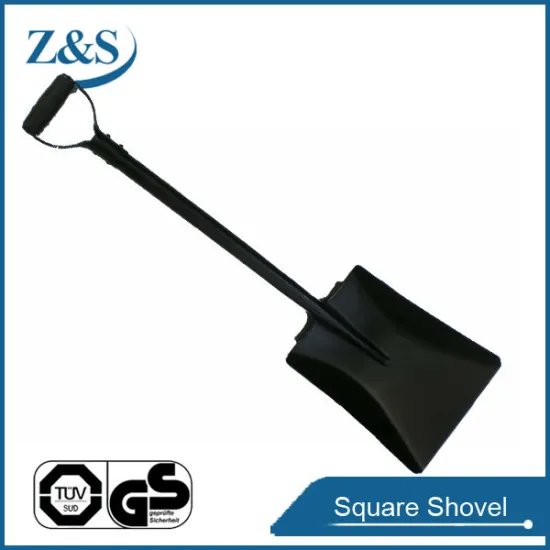 All body steel one piece square shove