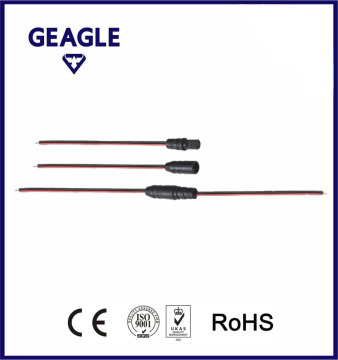 2pins waterproof cable connection wire C02C