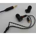 In-ear monitoren Bekabelde oordopjes Afneembare kabels met dubbele driver