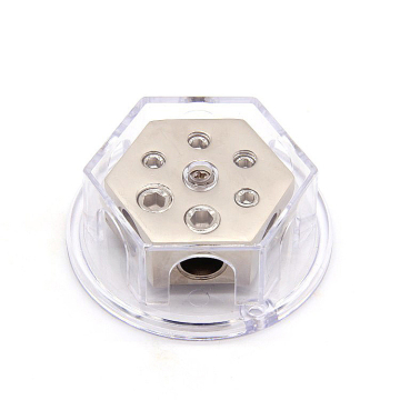 Car Power Distribution Block - Audio Splitter 0/2/4 AWG to 4/8/10 Gauge
