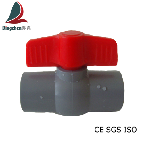 2014 The Hottest Mini CPVC Water Shutoff Ball Valve for Construction