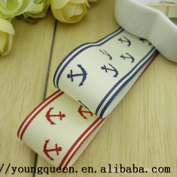 25mm / 2.5cm Indian sea anchor rib belt DIY hair accessories wholesale handmade ribbon bow material