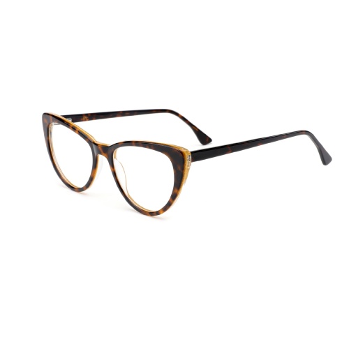 Bold Full-Rim Cat-Eye Acetate Eyeglasses ME2013