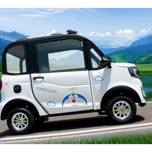 Four wheel drive hybrid electric car