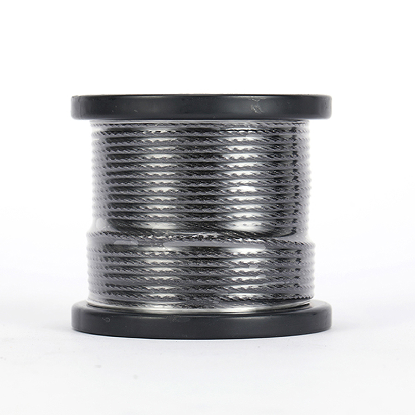 Stainless steel black wire rope, all black (3)