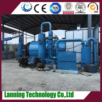 environmental waste tyre recycle to energy pyrolysis machine