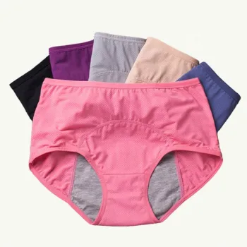 Wholesale Leak-Proof Menstrual Panties for Physiological Needs - Cotton, Waterproof, Plus Size Briefs