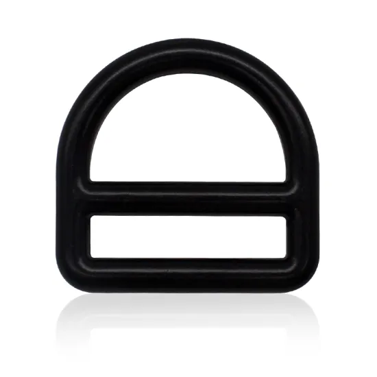 High-Quality Webbing Strap Metal D-Ring Buckle Cargo Lashing Jinsong Steel for Safety Harness - 45mm, 92g, 200pcs Wholesale
