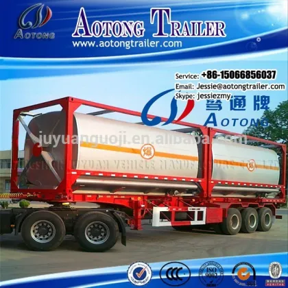 low price new 40M3 oil tanker trailers for sale / volume optional
