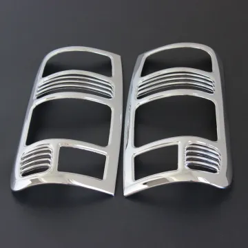 Chrome Rear Taillight Cover for Toyota Land Cruiser FJ80 - 4X4 Car Accessories