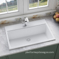 Modern Design Composite Quartz Kitchen Sink: Affordable Pricing, High Performance - 838*559*254 Dimensions