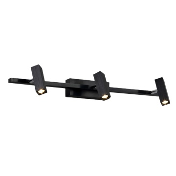Modern 3-Head LED 9W Aluminum Wall-Mounted Bathroom Mirror Light