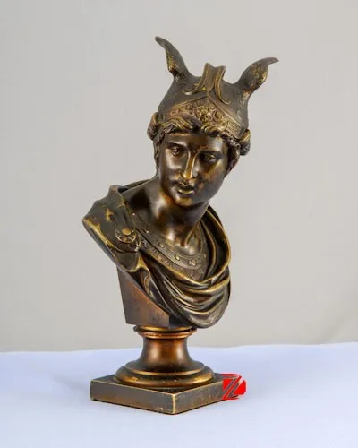 Bronze bust interior decorative statues