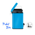 Pedal de pie de acero inoxidable de 6L Hotel Bin