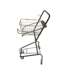 Metal Shopping Basket Trolley Convenience Store Metal Basket Trolley Factory