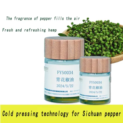 Blue and white pepper oil