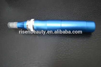 auto microneedle therapy system 12 needles stainless derma pen stamp micro needle therapy derma roller