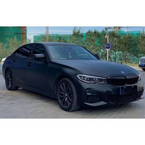 New Arrival Ghost Metallic Black Car Vinyl