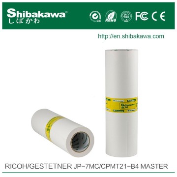 50m gestetner master roll JP-7MC/CPMT21 for JP750/780/5410/CP6123 machine