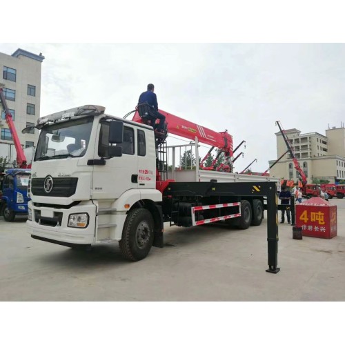 25t Camión de carga montado en una grúa de elevación de 12t