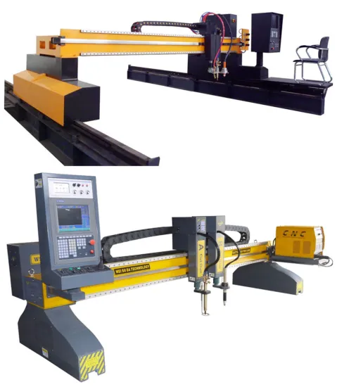 Economic 4mX10m Gantry Type CNC Plasma and Flame Cutting Machines