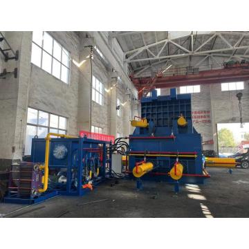 Automotive Metal Sheets Scrap Compactor Baler Machine