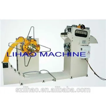 steel coil uncoiler and straightener machine,2 in 1,manual uncoiling machine
