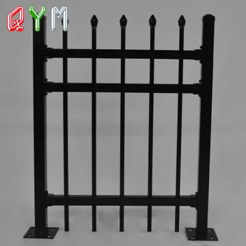 Welded Wire Mesh Picket Fence Wrought Iron Temporary Picket Fence