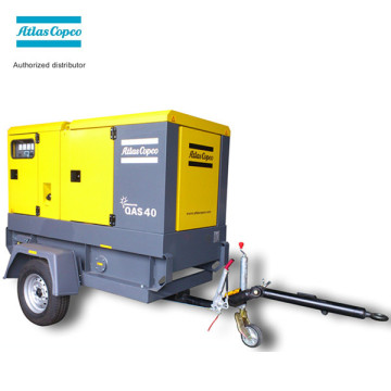 Qas30 Atlas Copco Kubota Diesel Engine Silent Generator