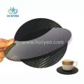 Custom Round Square Carbon Fiber Cup Coaster