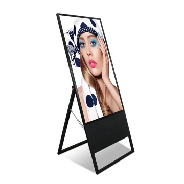 Portable Foldable Scaffolding with LCD Display for Advertising