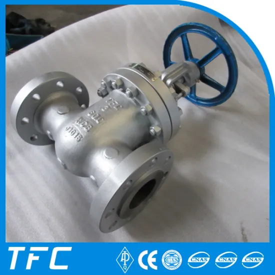 manual operated flange end cast steel gate valve