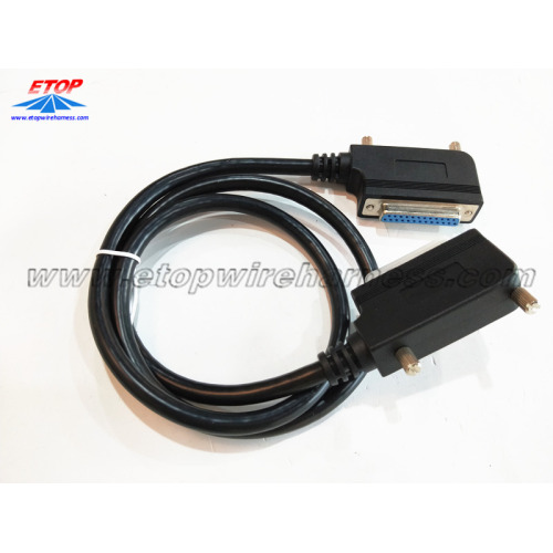 Haakse D-SUB 25PIN geconverteerde kabel