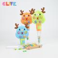 Novely Macarona Color Reindee Head Fighting Gophers Toy