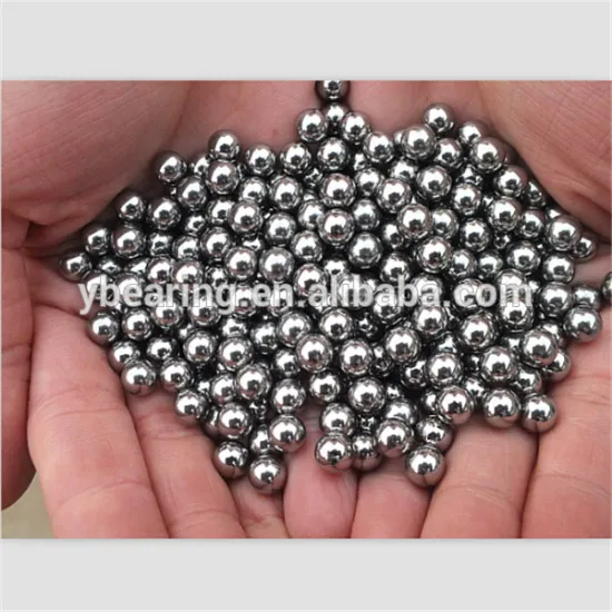 Factory stock available solid 5mm stainless steel balls