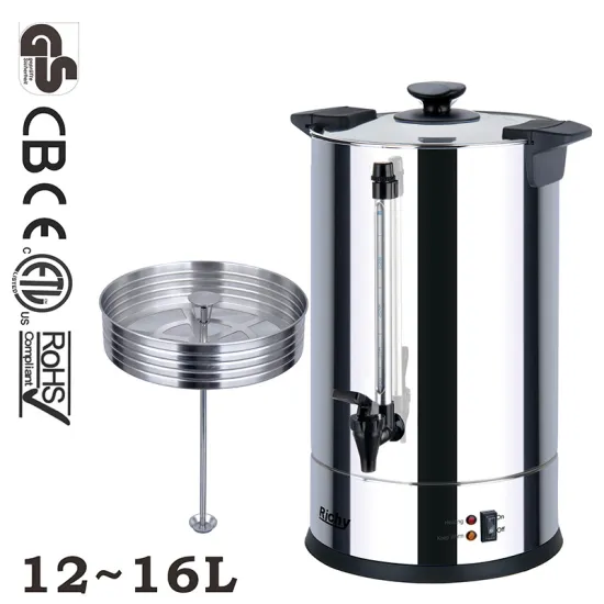 Hot sell Stainless Steel electrical kitchen appliances 11.7Ltr hot and cold coffee maker