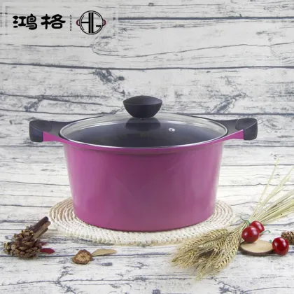 26CM Aluminum Alloy Die Casting Kitchenware Soup Pot