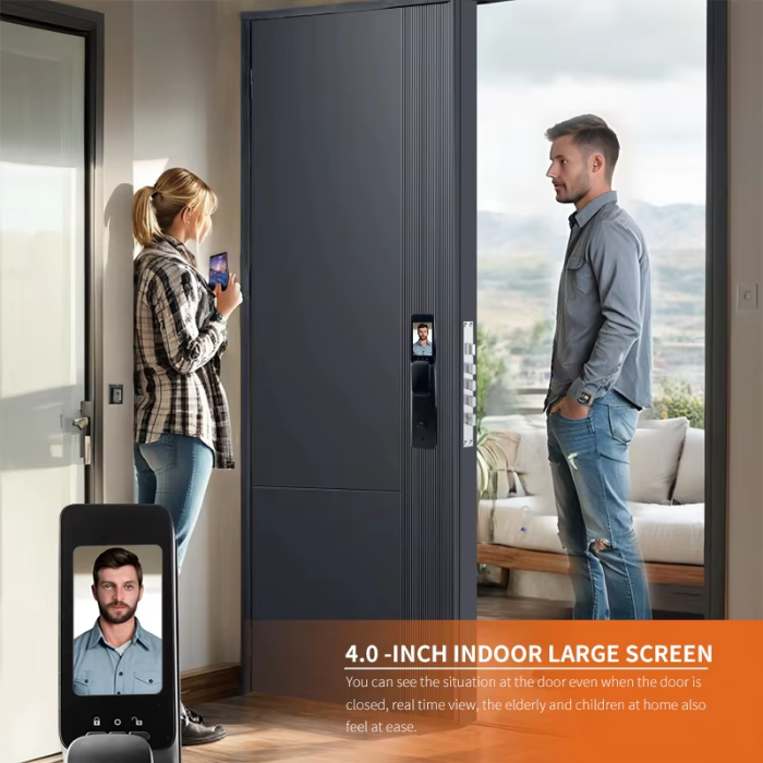 Inteligente 3D Card Tuya Docke Door Lock