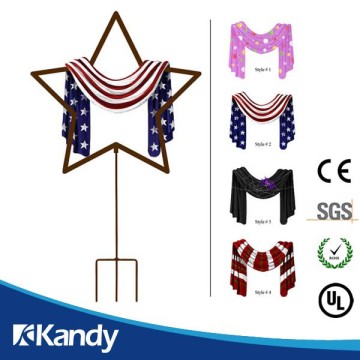 different holidays metal decorative garden stakes