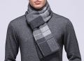 50% Wol 50% Cashmere Knitted Scarf