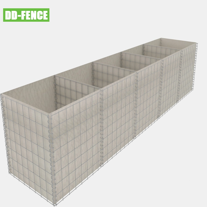 Galvanized Gabion Easy Installation Bunker Design