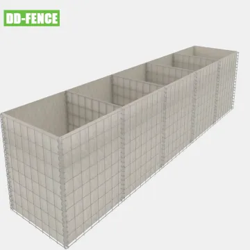 Galvanized Gabion Easy Installation Bunkers Design