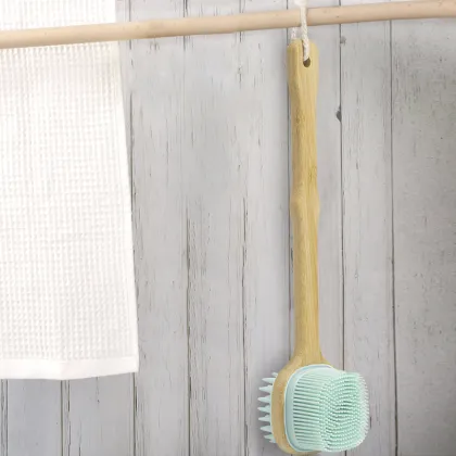 Wood Cleansing Body Brush