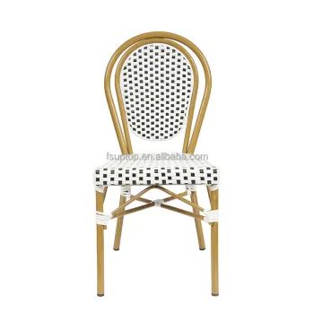 Hot Sale Outdoor Dining Table and Chairs Set for Beach Restaurant and Rattan Garden Furniture