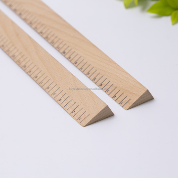 Top Quality 12 Inch 30cm 3-Sided Aluminum Architectural Wooden Ruler