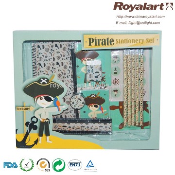 Custom kids back to school stationery set