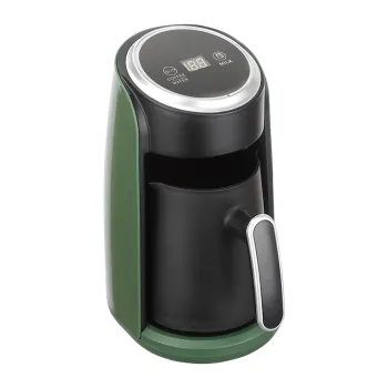 High Quality Fast Boiling Portable Arabic Coffee Maker - 300ml, 600w Kettle Electric Glass Turkish Coffee Pot with Handle