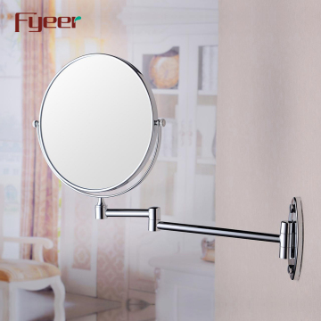 Fyeer Double-Sided Magnifying Wall-Mounted Foldable Makeup Mirror