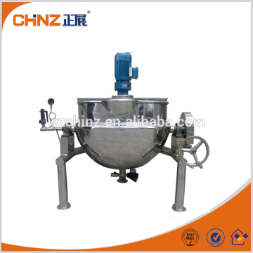 customized food grade jacketed cooker for meat cooking