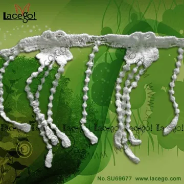 New Desig Flower Laces Trimmings Ribbons Braids